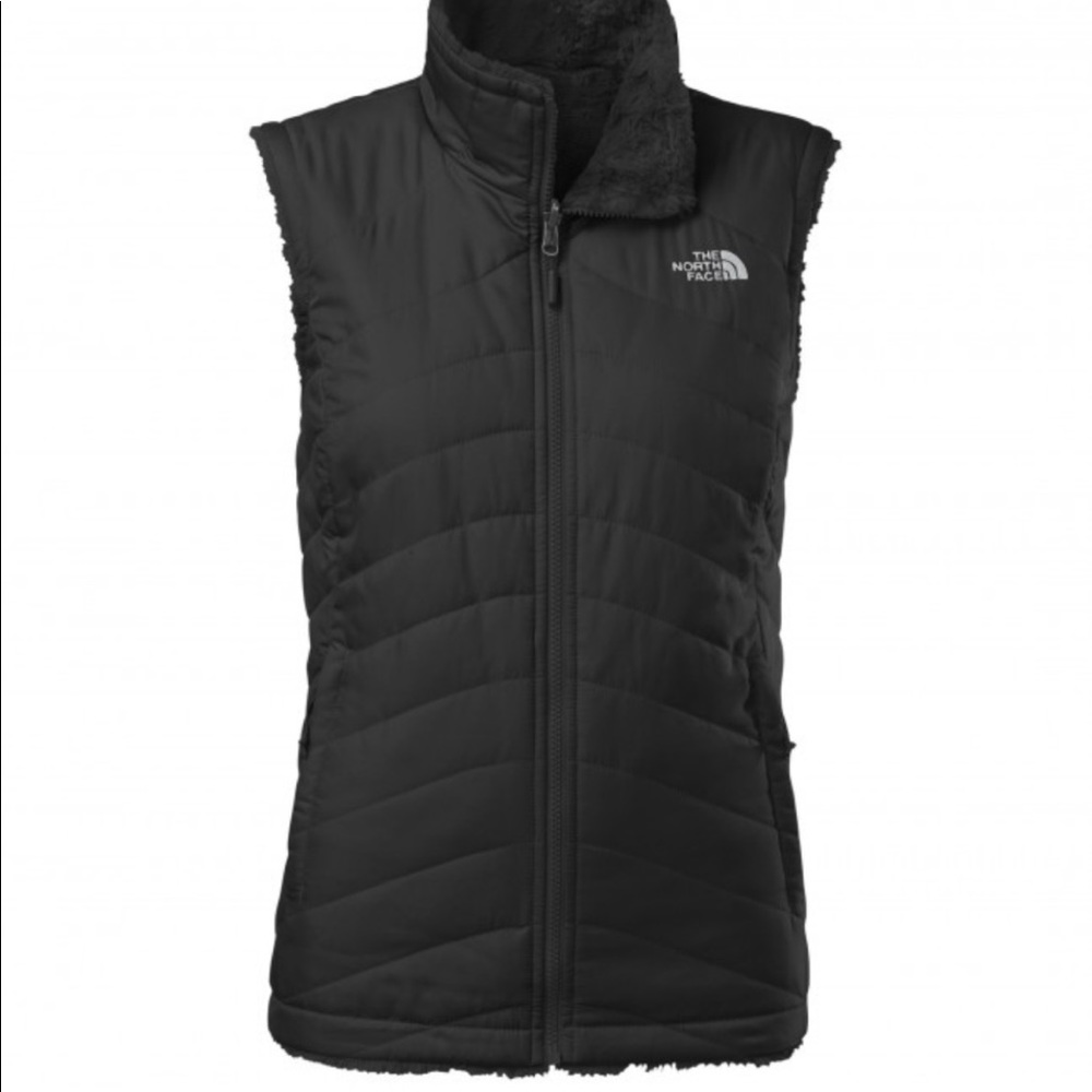 North face reversible vest